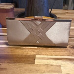 Elegant Tan Clutch Bag